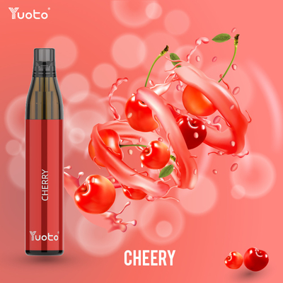 Yuoto chai tối đa 600puffs Mesh Coil E-Cig 2ml Pod Vape Pen dùng một lần 2ml 600mAh