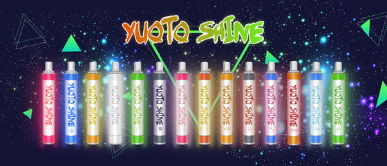 Vape Yuoto phổ biến với 5% muối Nicotine chất lượng cao Vape nguyên bản Yuoto 1500 Puffs Vape Ecigs