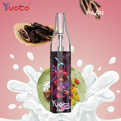Loại C Thuốc lá điện tử dùng một lần Yuoto Bubble có thể sạc lại E Juice