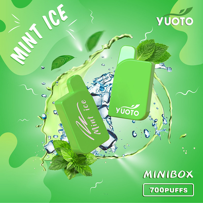 Yuoto Mini Box 700 Puffs Vape Pin 15 hương vị dùng một lần 450mAh 2.3ml