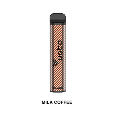 Yuoto 2500 Puffs Flavors Flavors Pen Kit 23 mùi 5% 1200 mAh Pin dùng một lần Vape Fruit Ice