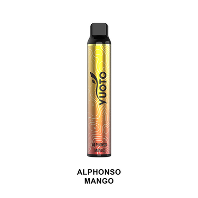 Yuoto Luscious 3000 Puffs 1350 mAh Batttery Dung lượng dùng một lần Vape Thương hiệu Yuoto Banana Ice