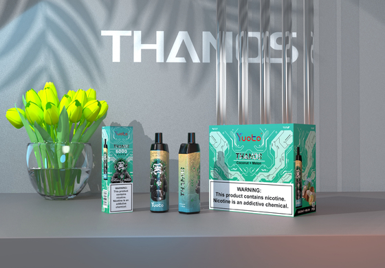 Yuoto Thanos 5000 Puffs 5% / 2% Nicotine Nhà máy thuốc lá điện tử bán buôn Bán hàng trực tiếp