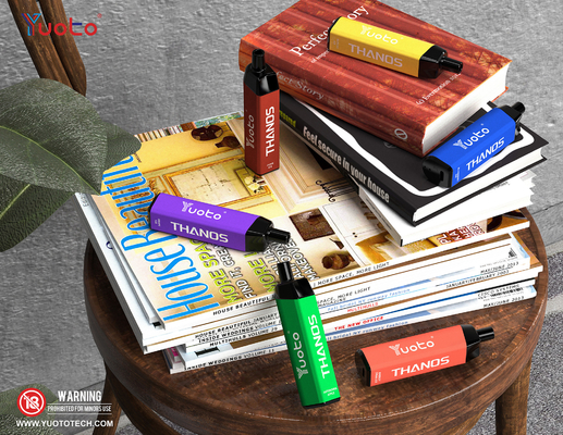 Đổ đầy sẵn Yuoto Thanos Sạc pin dùng một lần cho Vape Loại C có thể sạc lại