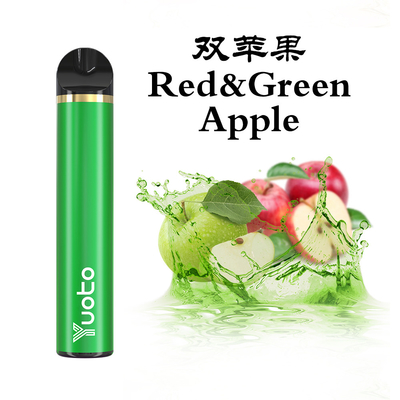 Yuoto classic model 1500 Puffs Vape dùng một lần 19x102mm 26 Trái cây hỗn hợp Hương vị Pin 900mAh