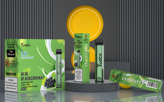 Hương vị ban đầu Yuoto XXL 2500 Puff, Thuốc lá E dùng một lần 2% Nicotine nhà máy sản xuất
