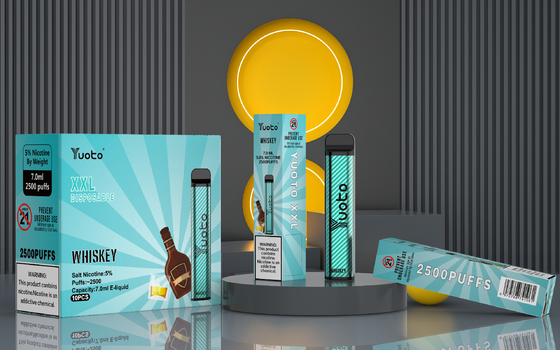 Hương vị ban đầu Yuoto XXL 2500 Puff, Thuốc lá E dùng một lần 2% Nicotine nhà máy sản xuất