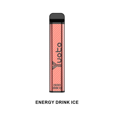 Yuoto XXL 2500 Puffs vape dùng một lần phổ biến nhất Nước tăng lực Ice 7ml 1200mAh 5%