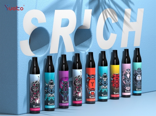 Original Yuoto 2000 Puffs Vape Mesh Coil dùng một lần 6ml E Juice Pin 850mAh E-Cigarettes Vape Pen