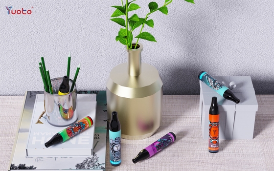 Original Yuoto 2000 Puffs Vape Vape Mesh Coil dùng một lần 6ml E Juice 850mAh E-Cigarettes Vape Pen