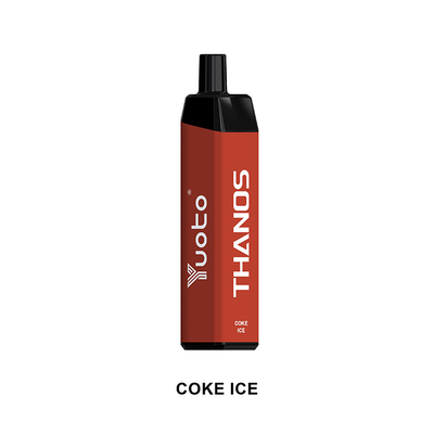 nóng Yuoto Thanos Nước ép Vape E dùng một lần 14ml Pin 650mAh Nicotine 5% Phiên bản tiếng Ả Rập