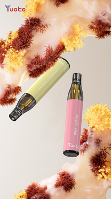 100% Nguyên bản Yuoto chai tối đa 600 Puffs Vape dùng một lần 2ml 400mah ở Châu Âu với TPD