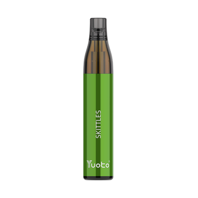 Yuoto chai max 600 Puffs Fruit Flavor Vape dùng một lần dung tích 2ml 400mah ở Châu Âu với TPD TPD
