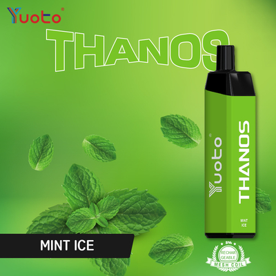 Yuoto Thanos 5000 Puffs Vape Mesh Coil dùng một lần có thể sạc lại 19 hương vị trong kho
