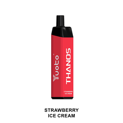 Khuôn riêng Yuoto Thanos 5000 Puffs Mesh Mesh Coil Pin có thể sạc lại 650 mah