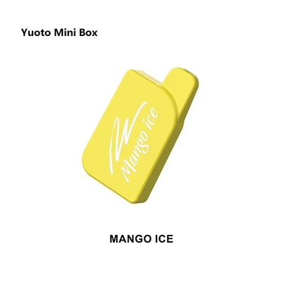 Thuốc lá điện tử 700 Puffs Yuoto Vape dùng một lần 15 hương vị và pin 450mAh 2.0 ml