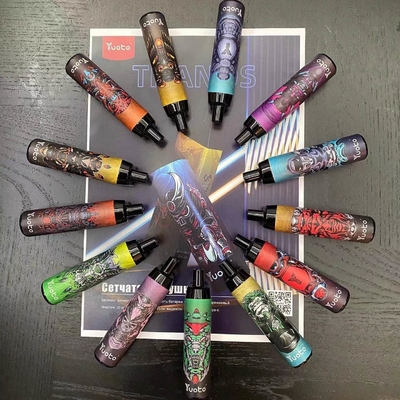 Bút Vape dùng một lần Yuoto Thanos 5000 Puffs Lưới cuộn 14ml Pin E-Liquid 650mAh