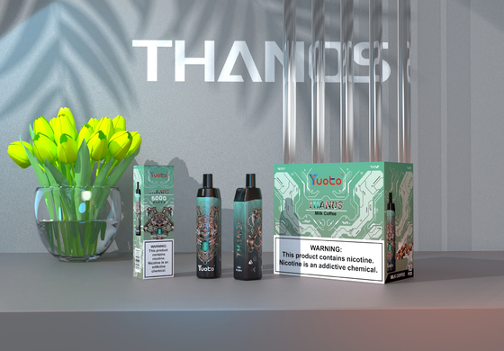 Giá xuất xưởng Vỏ dùng một lần Pin 14ml E-Liquid 650mAh Yuoto Thanos 5000 Puffs Lưới cuộn cho khói lớn hơn