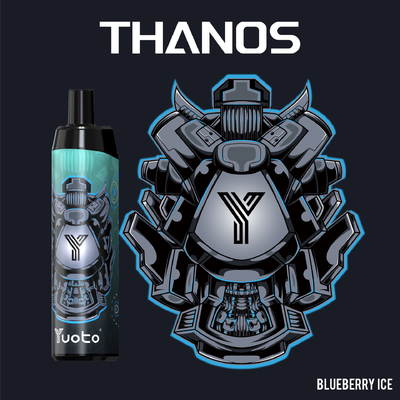 Yuoto Thanos 5000 Puffs Vape Pen dùng một lần Hookah với cuộn lưới pin 14ml E-Liquid 650mAh