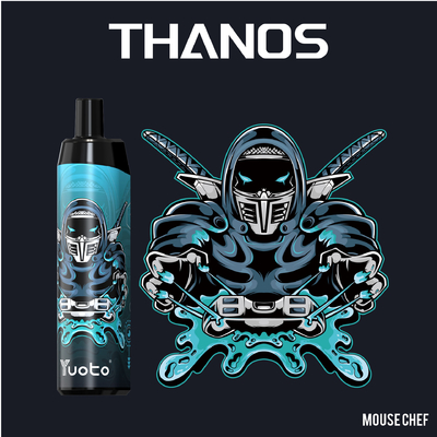Cà phê sữa Yuoto Thanos 5000 Puffs Vape Pod dùng một lần với 14ml E-Liquid 650mAh Cuộn dây lưới pin Vận chuyển nhanh Ấn Độ