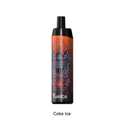 Nhà máy bán buôn Vape Pod dùng một lần trực tiếp 14ml Pin Ejuice 650mAh Coke Ice cho các nhà phân phối Puff