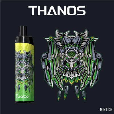 Strawberry Watermelon Ice 5000 Puffs Vape Pod dùng một lần Yuoto Thanos Lưới cuộn 14ml Pin Ejuice 650mAh từ Trung Quốc