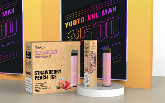 thiết kế mới Yuoto xxl max 3500 nhát bộ vape dùng một lần trộn flavros giá bán buôn