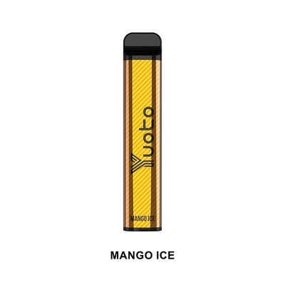 Thuốc lá điện tử Yuoto Vape Pen dùng một lần 2500 Puffs XXL Mango Ice 1200mAh 5% Nicotine