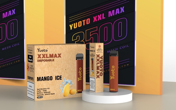 hương vị dưa hấu Yuoto xxl Max 3500 Puffs Máy hóa hơi Vape dùng một lần Lưới cuộn bề mặt da 9ml