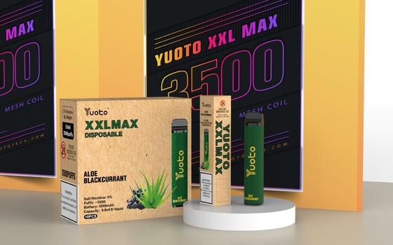 Yuoto Vape dùng một lần 3500 Puffs Strawberry Raspberry XXL Max Puff Plus cho UAE