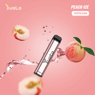 ODM Yuoto XXL 2500 Puffs Dùng một lần Pod 1200mAh Pin 7.0ml Ejuice 0% 2% 5% Nicotine với giá bán buôn tại nhà máy