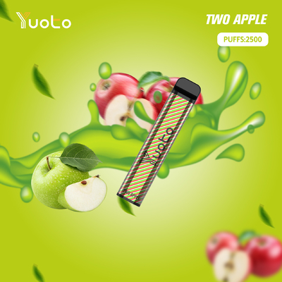 Dưa hấu Ice Vape dùng một lần Yuoto XXL 2500 Puffs E Thuốc lá với 7ml E-Liquid Pin 1200mAh