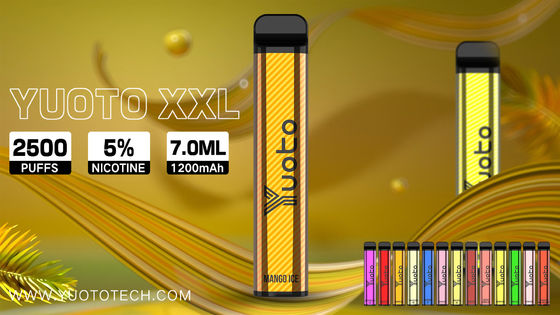 Bán Buôn Vape Pen 2022 Mới Thuốc Lá Điện Tử Dùng Một Lần 7Ml Nước Tăng Lực Pin 1200MAh Cho Ấn Độ Mỹ Anh