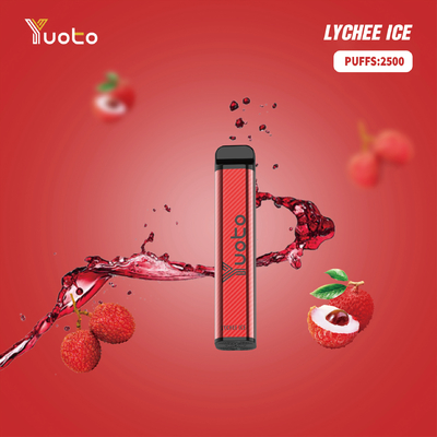 Số lượng lớn 2500 Puffs Vape dùng một lần Yuoto XXL E Cig 7ml Ejuice Pin 1200mAh Bán chạy ở Ấn Độ Thổ Nhĩ Kỳ Ý Lebanon