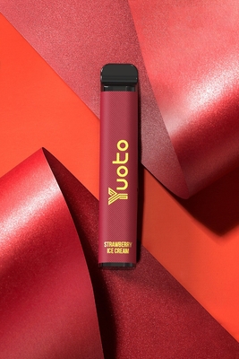 Bộ dụng cụ vape dùng một lần 3500 nhát Yuoto XXL MAX với cuộn lưới hương vị dâu tây