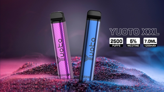 Bán chạy nhất Hương vị Yuoto Pina Colada 2500 Puff Bar 7ml Ecig Vape Pod dùng một lần
