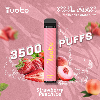 Bán buôn MSDS 3500puffs Bút Vape dùng một lần 2022 Thiết kế mới Cuộn dây lưới Vaporizer dùng một lần 14ml E-Liquid Coke Ice