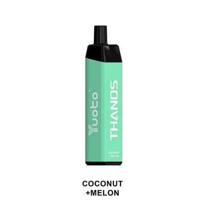 Cuộn lưới có thể sạc lại 15 Hương vị gốc Yuoto Vape dùng một lần Thanos 5000 Puffs