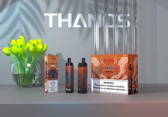 Thuốc lá Yuoto Thanos E 14ML 650mAh, cuộn lưới 5000 Puffs Pen Hookah với loại C