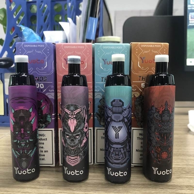 EGO 5000 Puffs Vape dùng một lần, Thiết bị Puff Bar Plus bằng thép không gỉ Pod Vaporiser