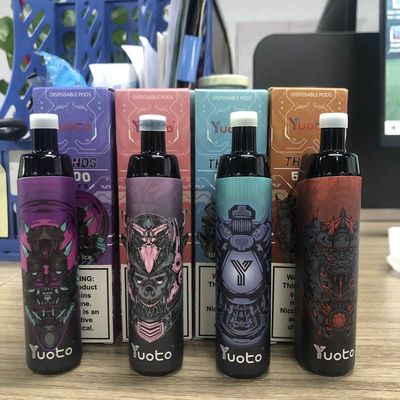 Nhà phân phối Yuoto Vape Pod dùng một lần 14ml E Juice 650mAh Cuộn lưới pin