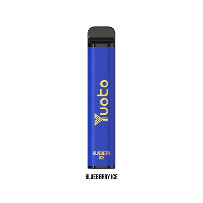 XXL MAX 3500 Puffs Yuoto Vape dùng một lần Blueberry Ice Mesh Coil 5% 2% Nicotine