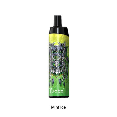 Nhà cung cấp bán buôn thuốc lá điện tử dùng một lần Yuoto Thanos 5000 Puffs Mint Ice 50mg 650mAhjong