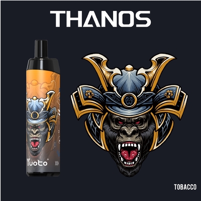 Vape pod Yuoto Thanos 5000 Puffs 5% Nicotine 14ML E Liquid 650mAh Cuộn dây lưới pin có thể sạc lại với Loại C
