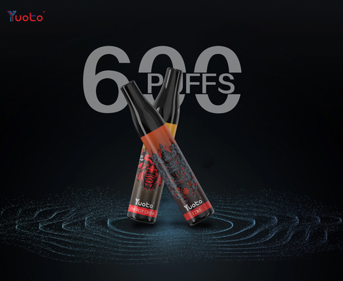 Hương vị nước nho Yuoto Chai Max, 600 Puffs Loại Vape Pen mới