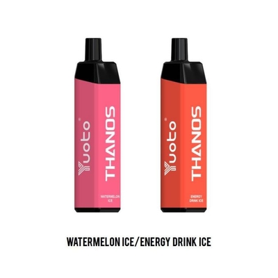 5000puff thanos yuoto oem vape dùng một lần có thể sạc lại cuộn dây lưới hương vị trái cây Nước cam