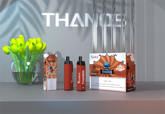 Loại C Có thể sạc lại Yuoto Thanos 5000 Puffs Vape dùng một lần 14ml E Liquid 650mAh