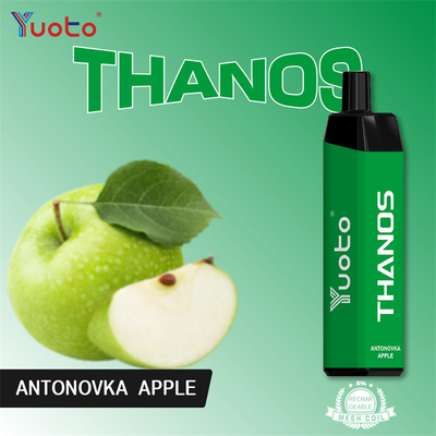 Loại C Có thể sạc lại Yuoto Thanos 5000 Puffs Vape dùng một lần 14ml E Liquid 650mAh
