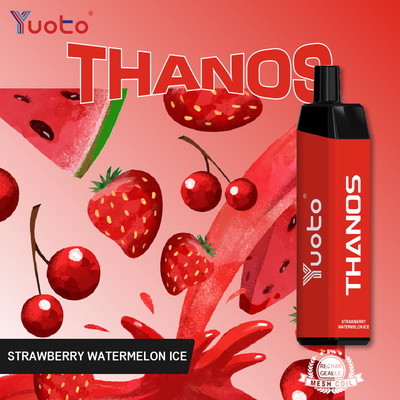 Thanos By Yuoto Original Factory 5000 Puff 14ml Vape dùng một lần có thể sạc lại MSDS Vaporizer dùng một lần
