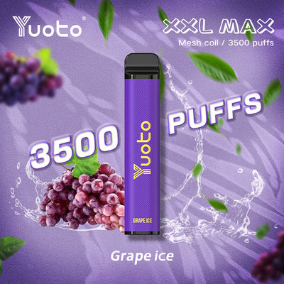 0 Vỏ Vape dùng một lần Nicotine 3500 nhát Yuoto XXL Max Mua bút dùng một lần tốt nhất ở Vương quốc Anh